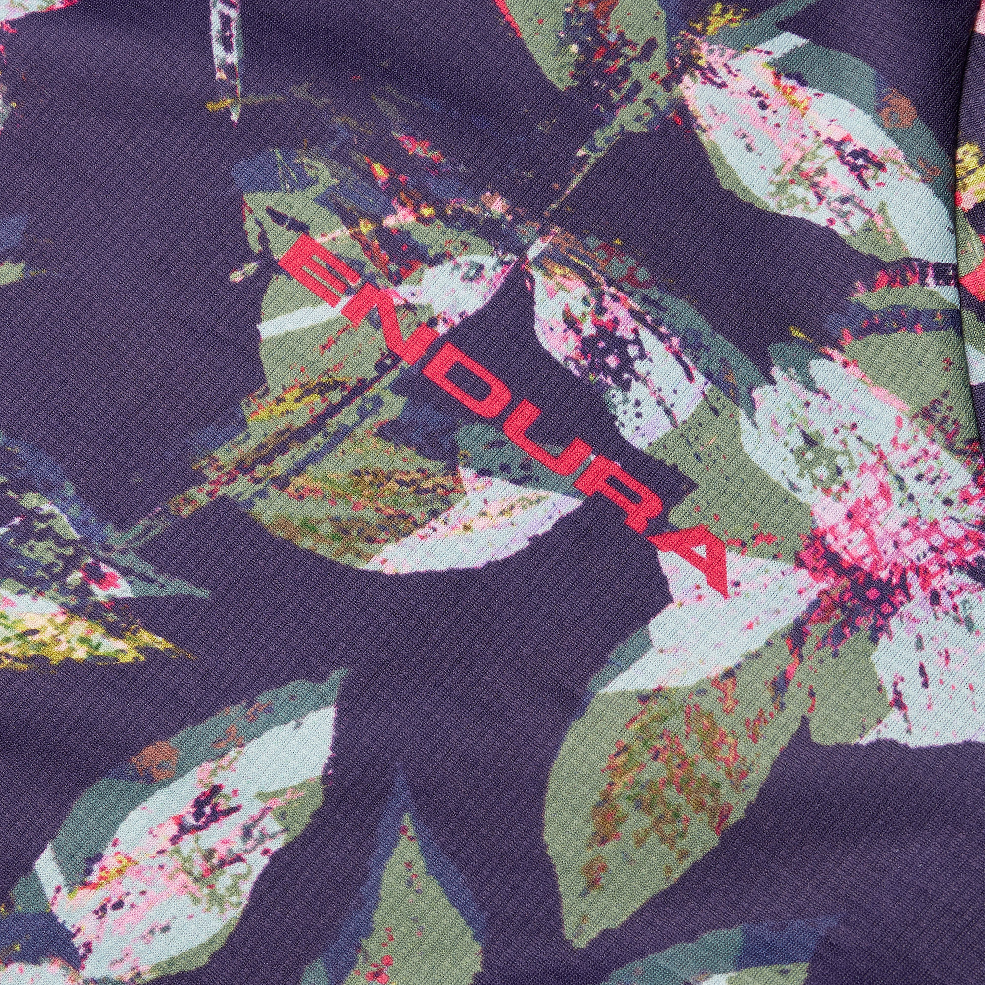 Beklædning - Cykeltrøjer - Endura FLORAL Women's LTD Printed L/S Tee - Bramble