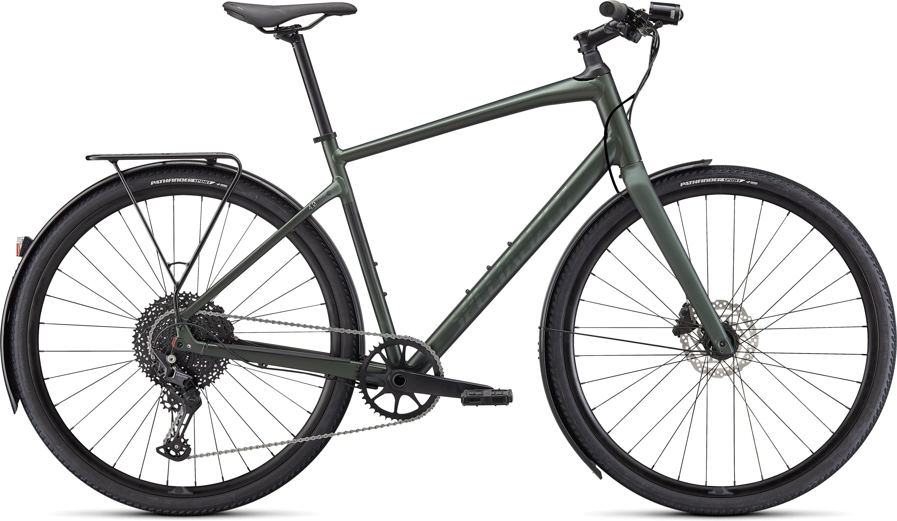 Cykler - Herrecykler - Specialized Sirrus X 4.0 EQ 2023 - Grøn