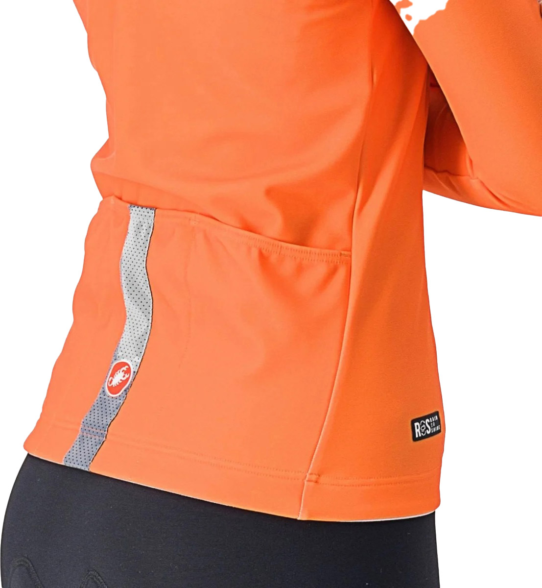 Beklædning - Cykeltrøjer - Castelli TUTTO NANO RoS W JERSEY Langærmet - Orange