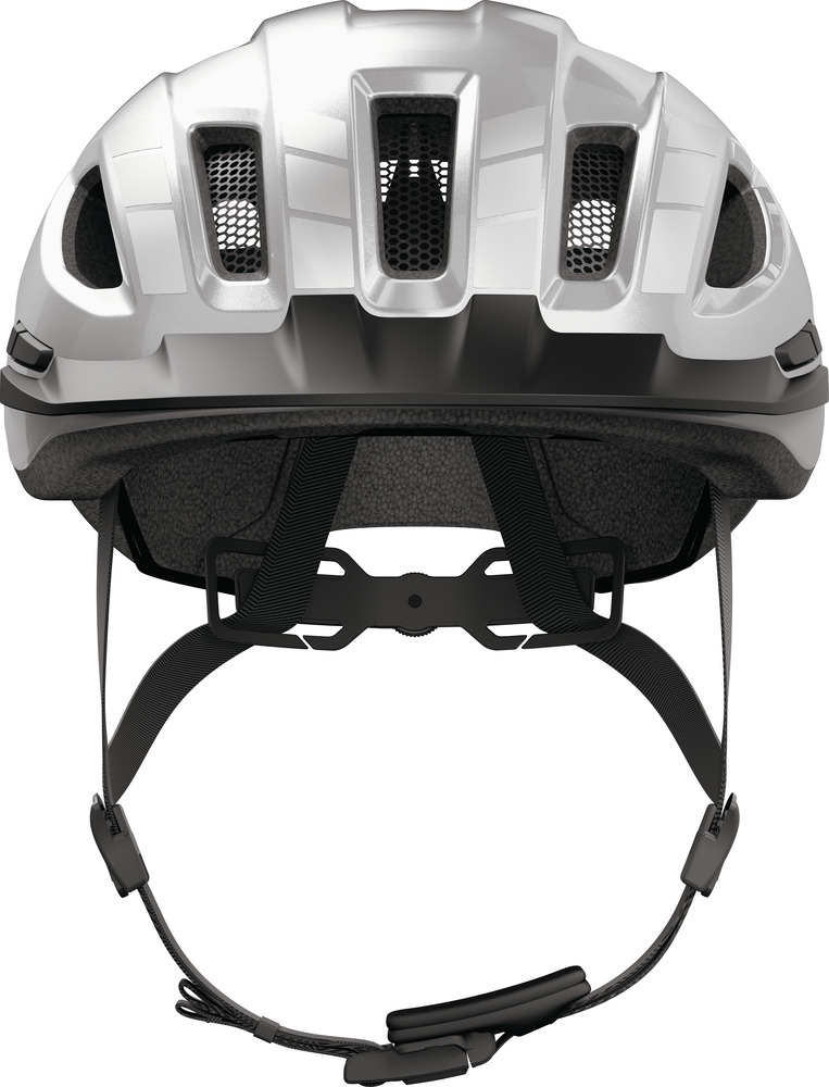 Beklædning - Cykelhjelme - Abus Hjelm Urban-I 4.0 m. LED - Signal Silver