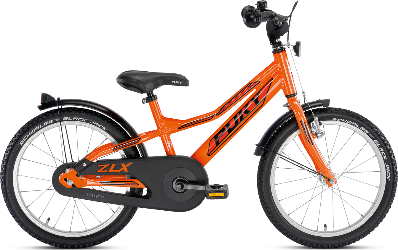 Cykler - Børnecykler - PUKY ZLX 18-1 Alu Drengecykel 18" - Orange