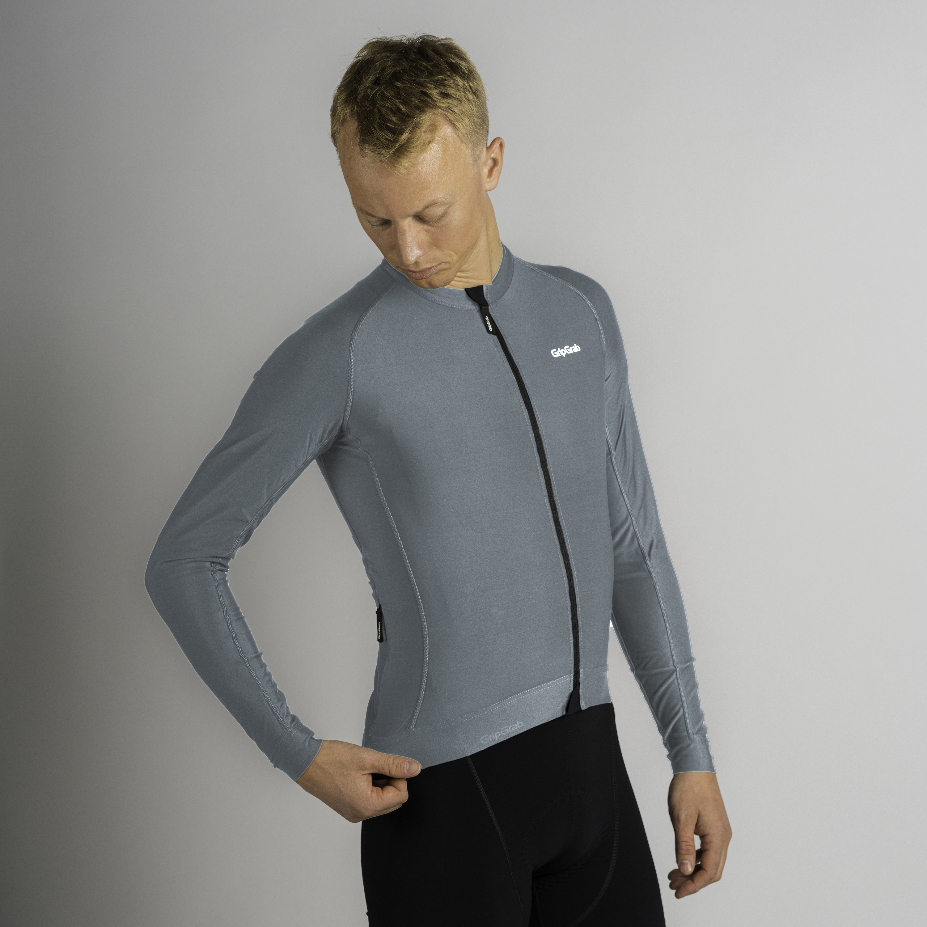 Beklædning - Cykeltrøjer - GripGrab PACR Langærmet Cykeltrøje - Light Blue