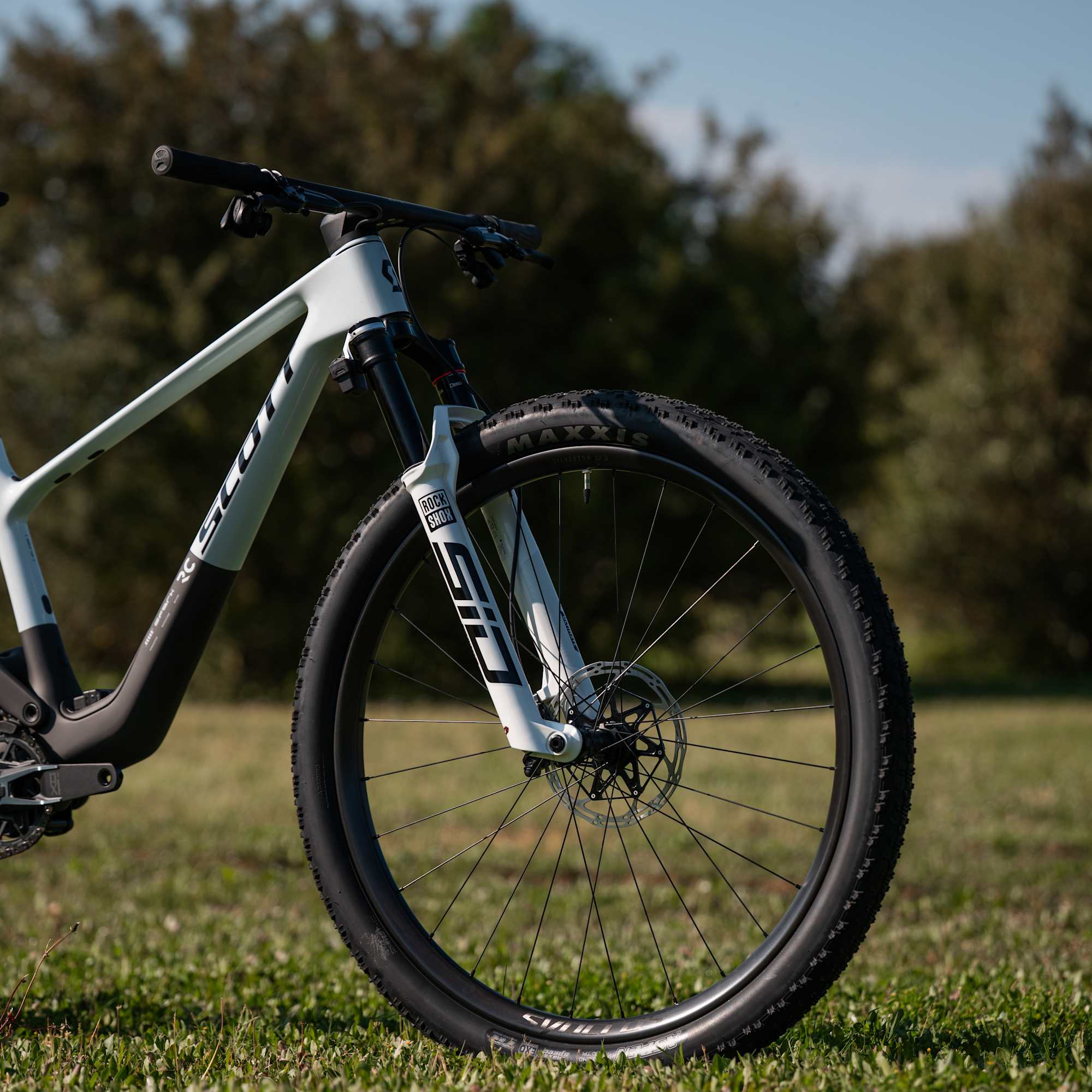 Cykler - Mountainbikes - Scott Spark RC World Cup 2027 - Cumulus White
