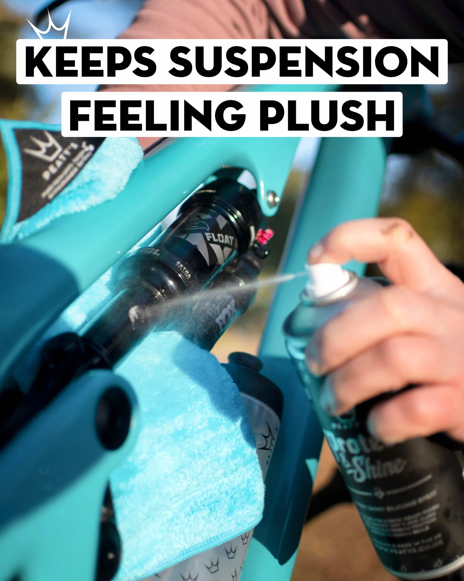 Tilbehør - Cykelpleje - Peaty's Protect & Shine Silicone 400ml Aerosol