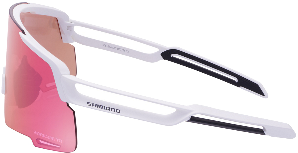Beklædning - Cykelbriller - Shimano Equinox 5 Eyewear - Matte White - Trail