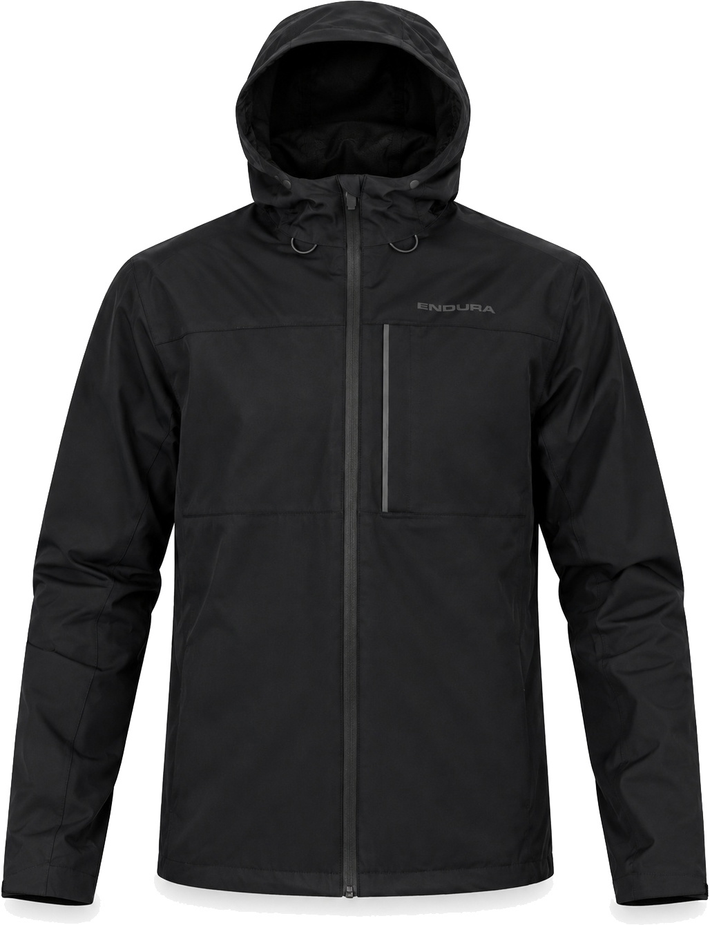 Beklædning - Regntøj & Vindtøj - Endura Hummvee Waterproof Hooded Jacket - Black