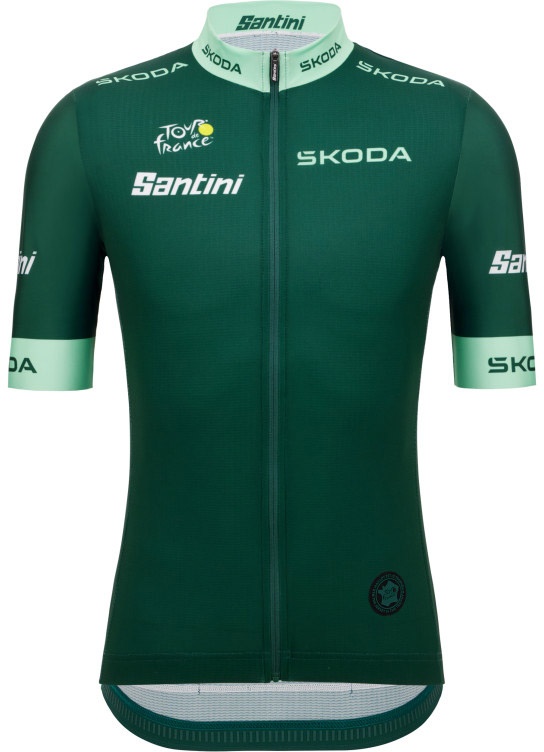 Beklædning - Cykeltrøjer - Santini Replica Tour de France Best Sprinter Jersey - Den Grønne Pointtrøje