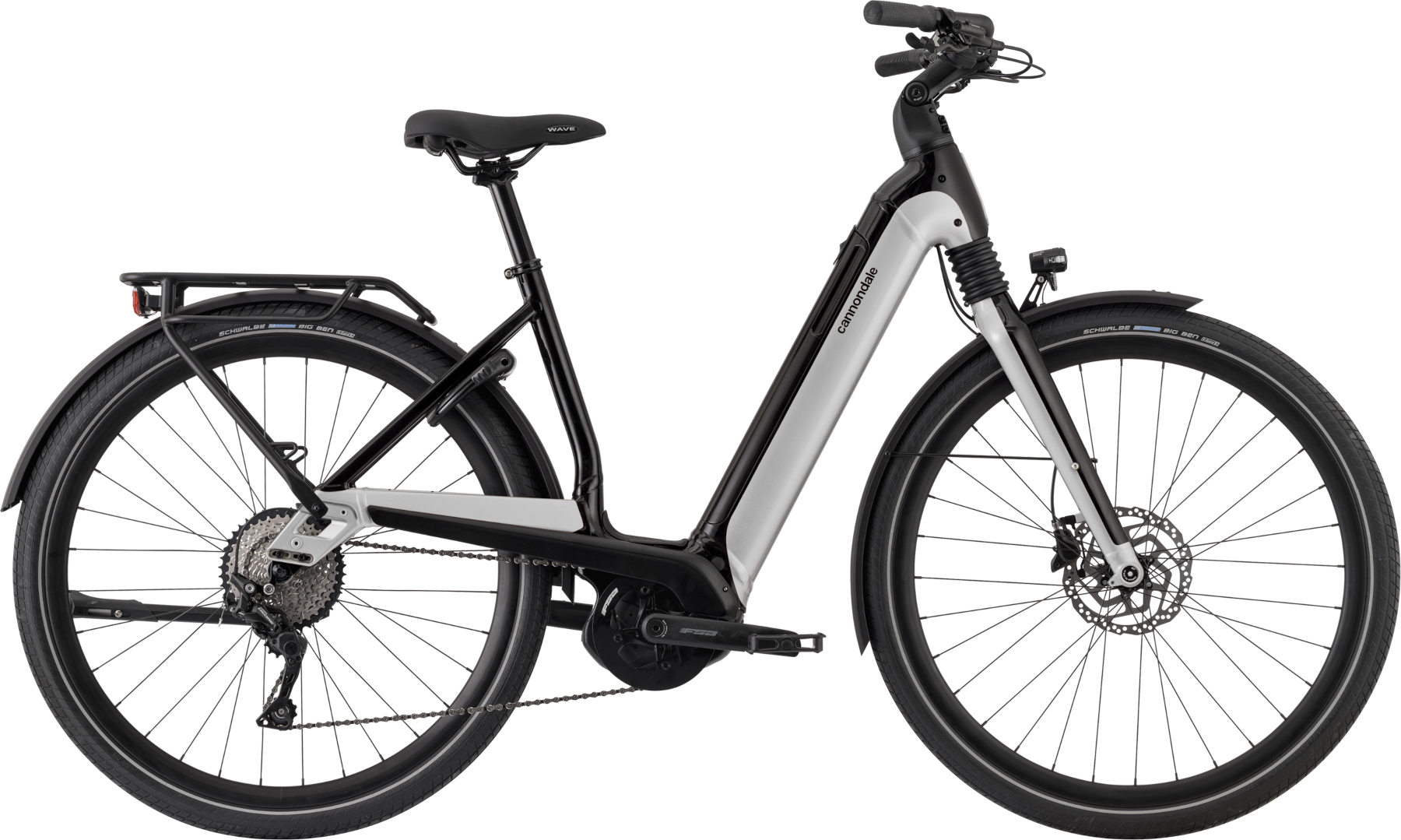 Cykler - Elcykler - Cannondale Mavaro Neo 5+ 2024 - Sort/Hvid