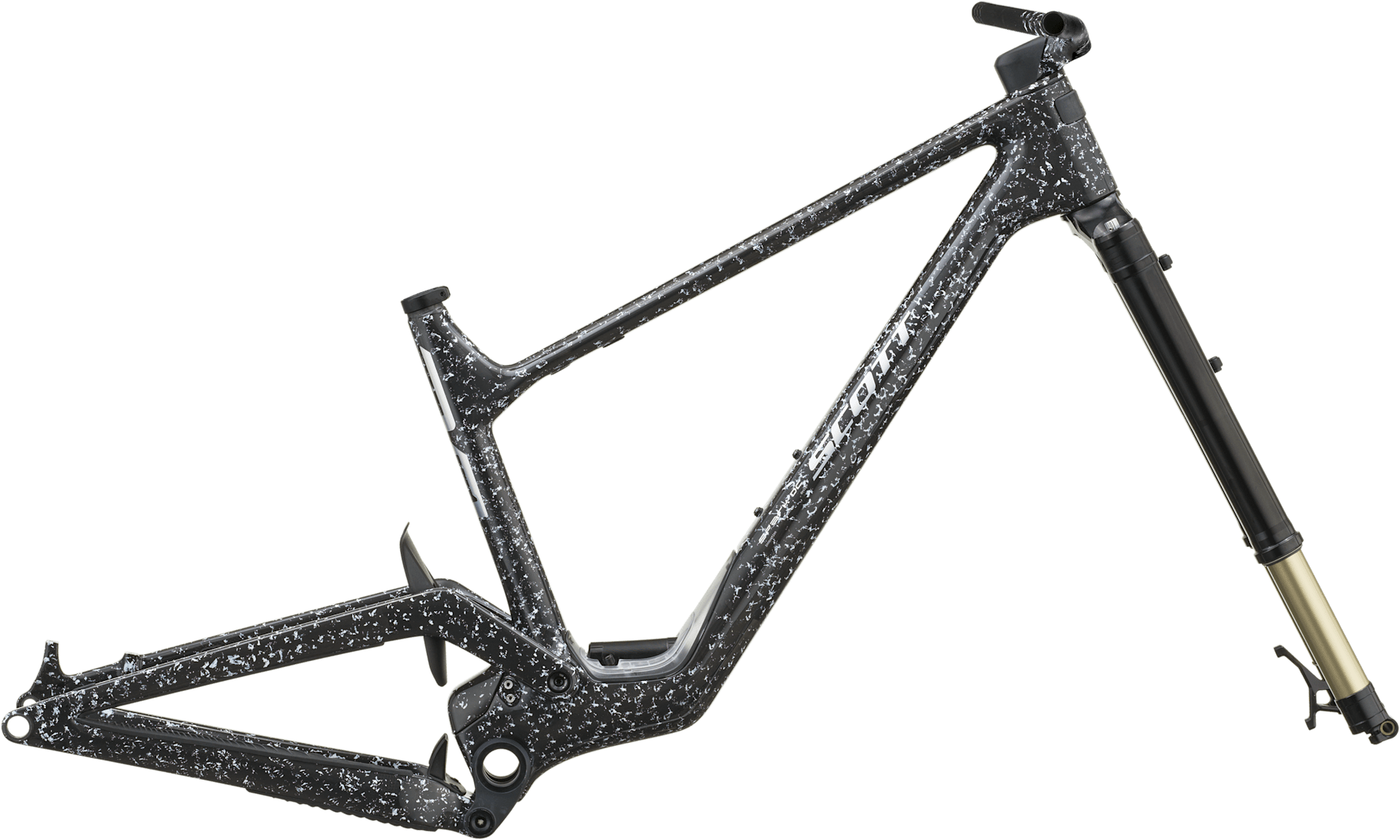 Scott Frame+Fork Spark DC Dangerholm 2027 - Carbon Clear