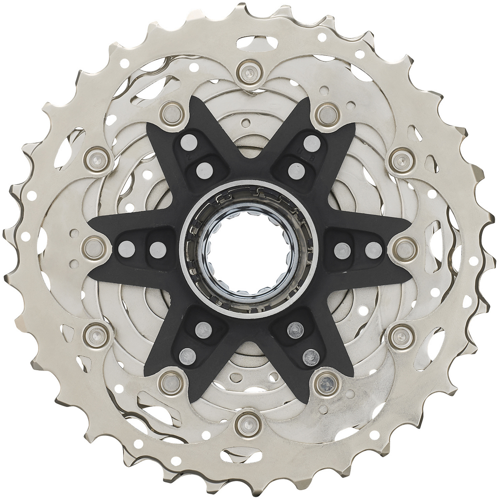 Reservedele - Kassette / krans / tandhjul - Shimano 105 CS-R7101 Kassette 12 speed 11-34T Sølv