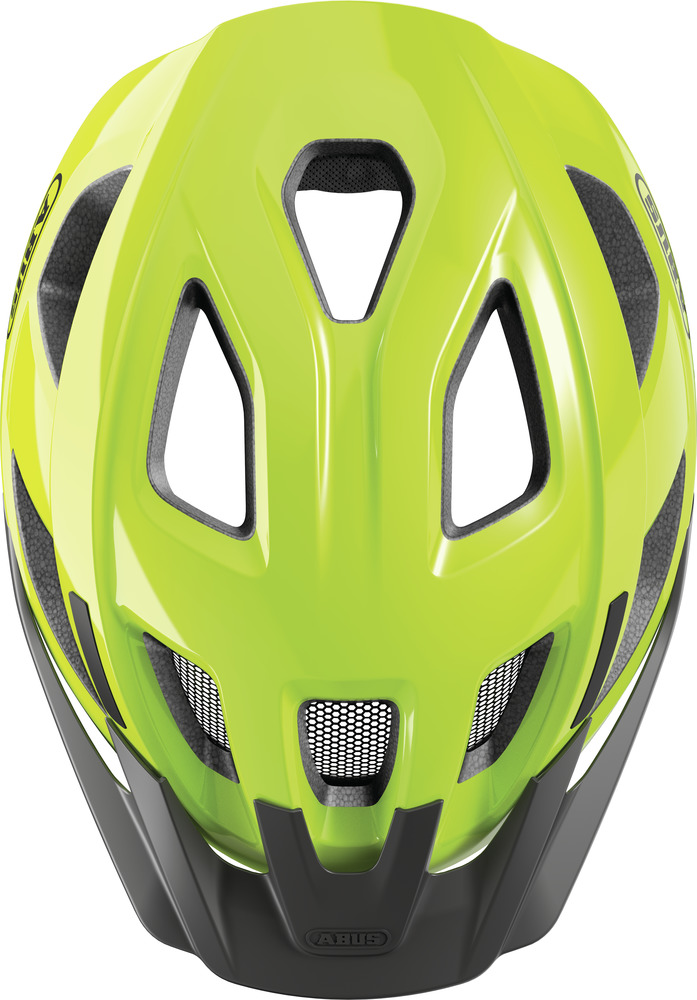 Beklædning - Cykelhjelme - Abus Aduro 3.0 m. LED - Signal Yellow
