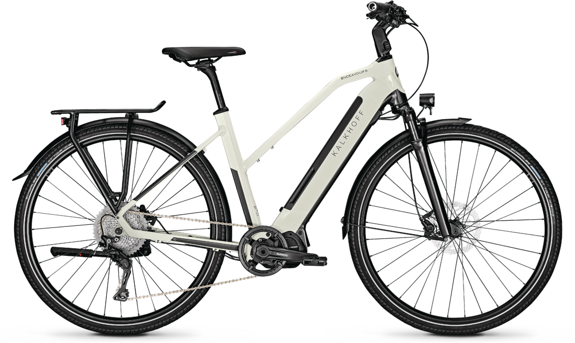 Kalkhoff Kalkhoff ENDEAVOUR 5.S ADVANCE Dame 2020 - Hvid Cykler > Elcykler