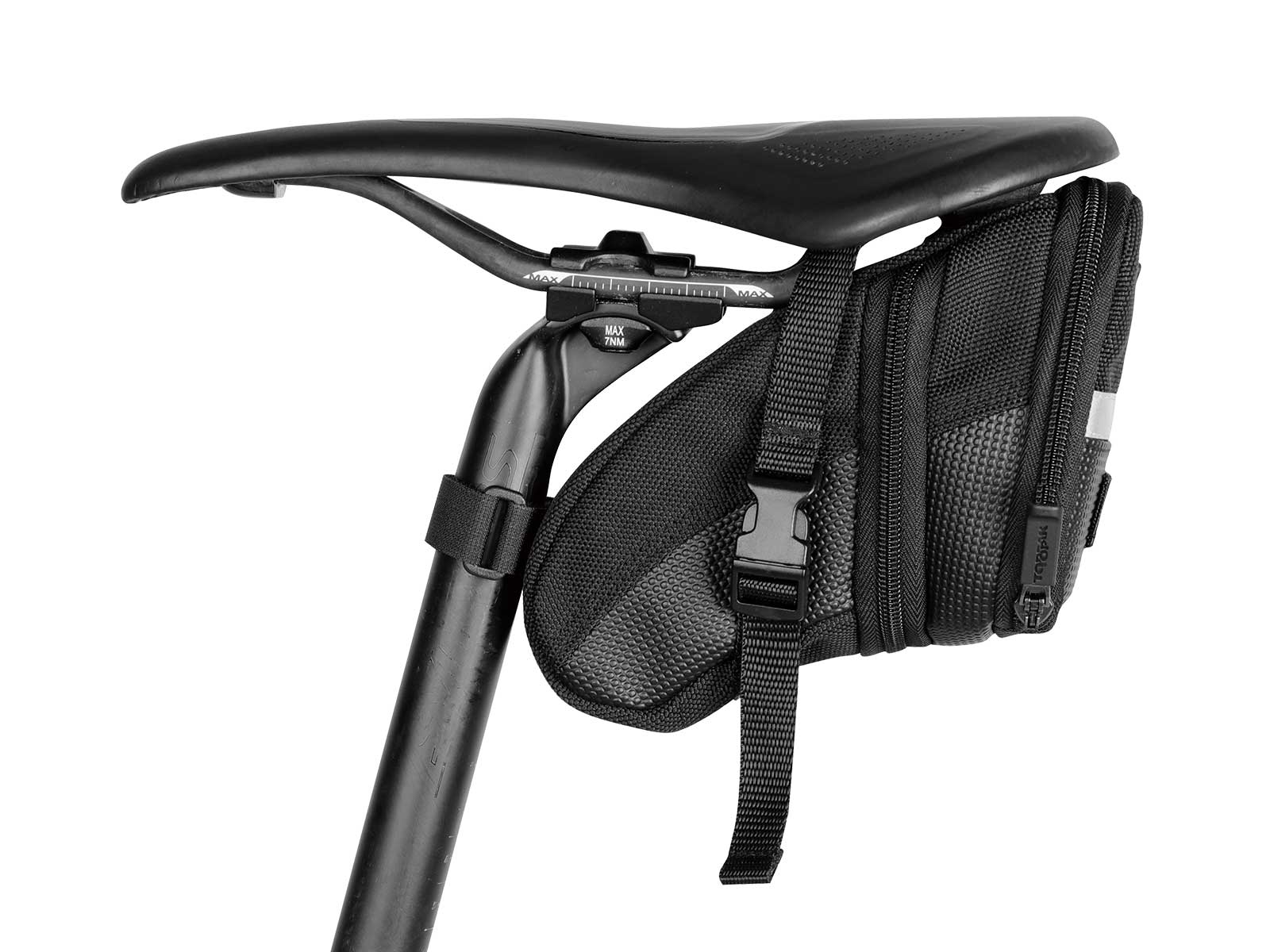 Tilbehør - Sadeltasker - Topeak Sadeltaske Aero Wedge Pack (med stropper) - Medium