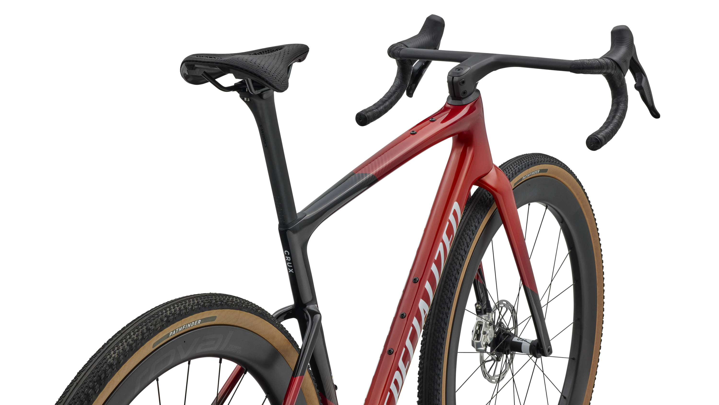 Cykler - Gravel cykler - Specialized Crux 5 S-Level SRAM RED XPLR 2027 - Redwood Metallic/White