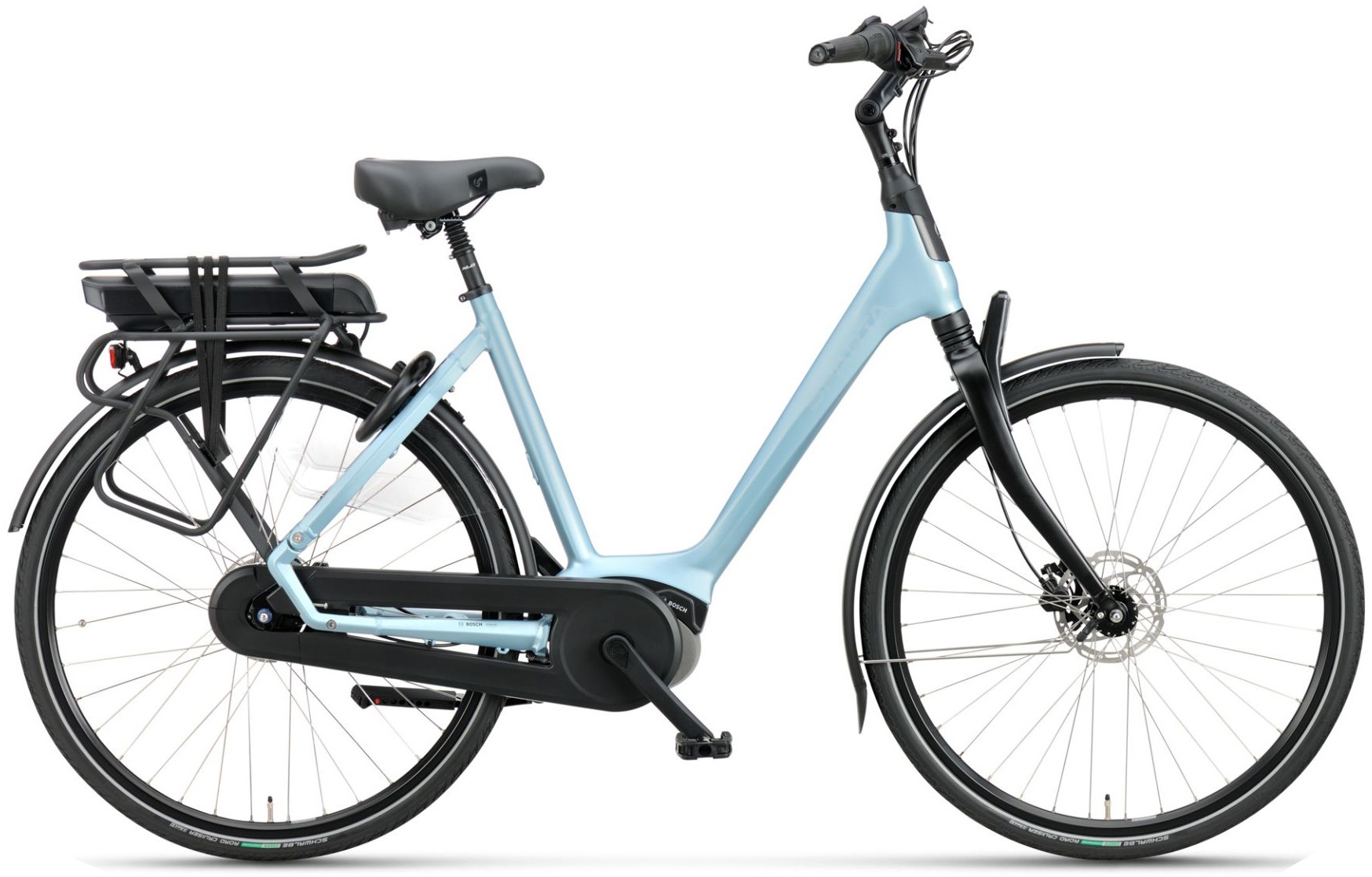 Cykler - Elcykler - Sparta A-Shine Energy M8B Dame 2023 - Lyseblå