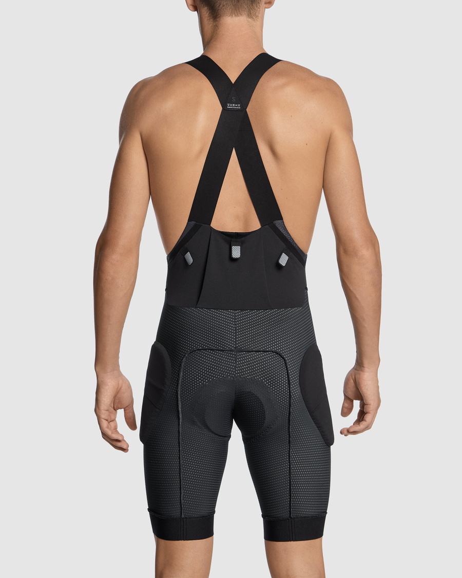 Beklædning - Cykelbukser - Assos TRAIL TACTICA Liner Bibshorts HP T3 - Grå