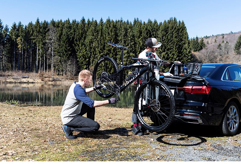 Tilbehør - Cykelholdere - Cykelholder til elcykel - XLC Almada Work-E Xtra Foldbar Cykelholder (Elcykel Kompatibel)