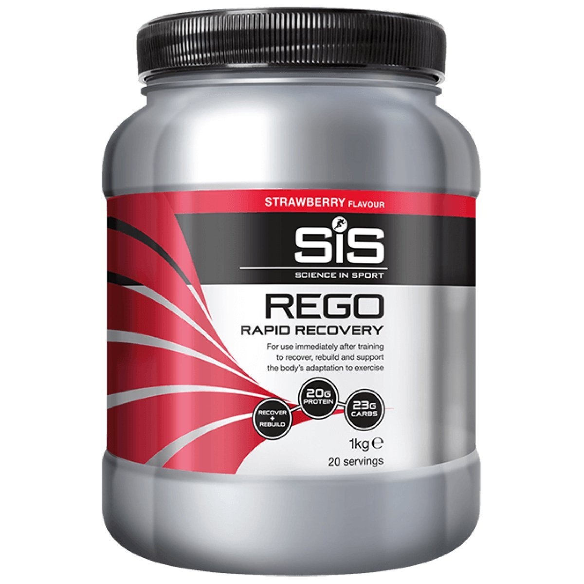 Tilbehør - Energiprodukter - SIS Rego Rapid Recovery Strawberry - 1kg