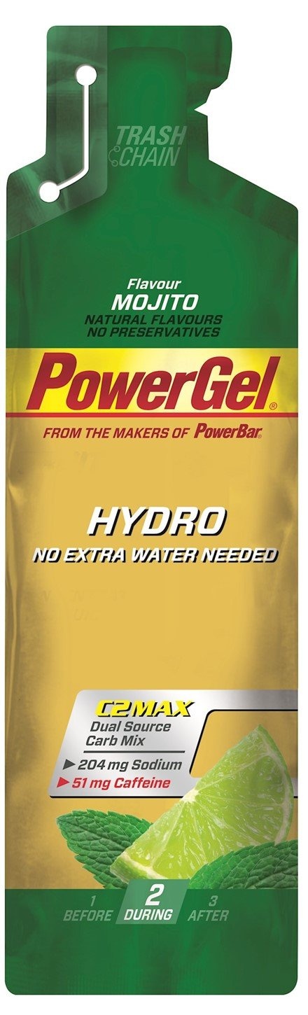 Tilbehør - Energiprodukter - Energigel - PowerBar Hydro PowerGel Mojito