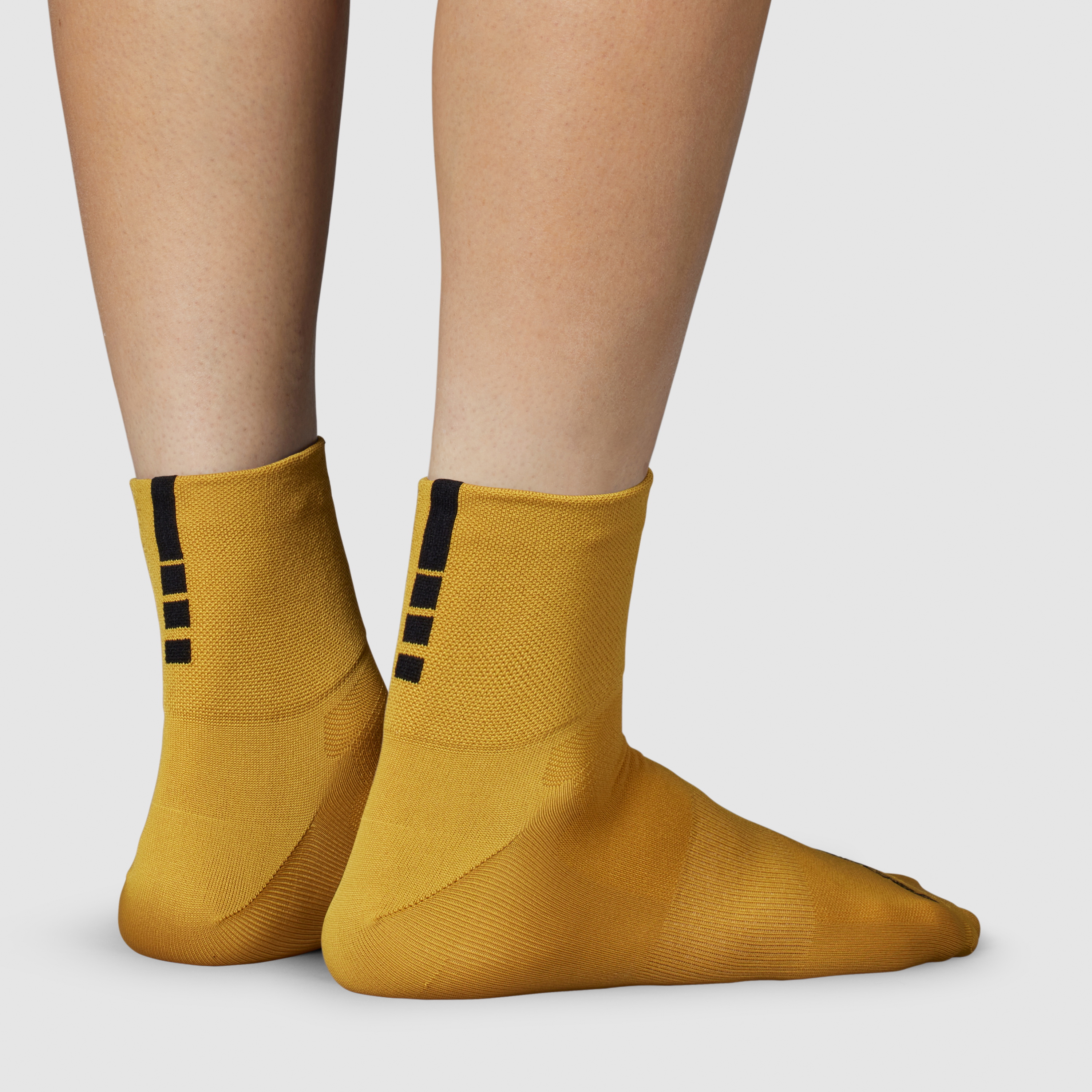 Beklædning - Sokker - GripGrab Lightweight SL Short Sokker - Mustard Yellow