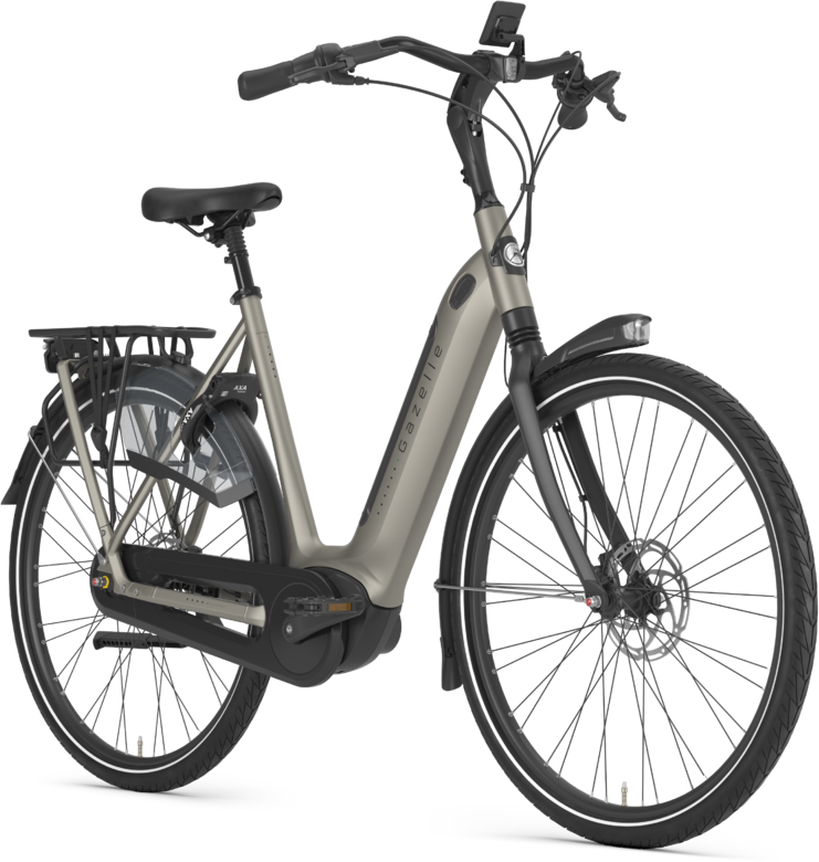 Cykler - Elcykler - Gazelle Grenoble C8 HMB  Dame 2024 - Brun