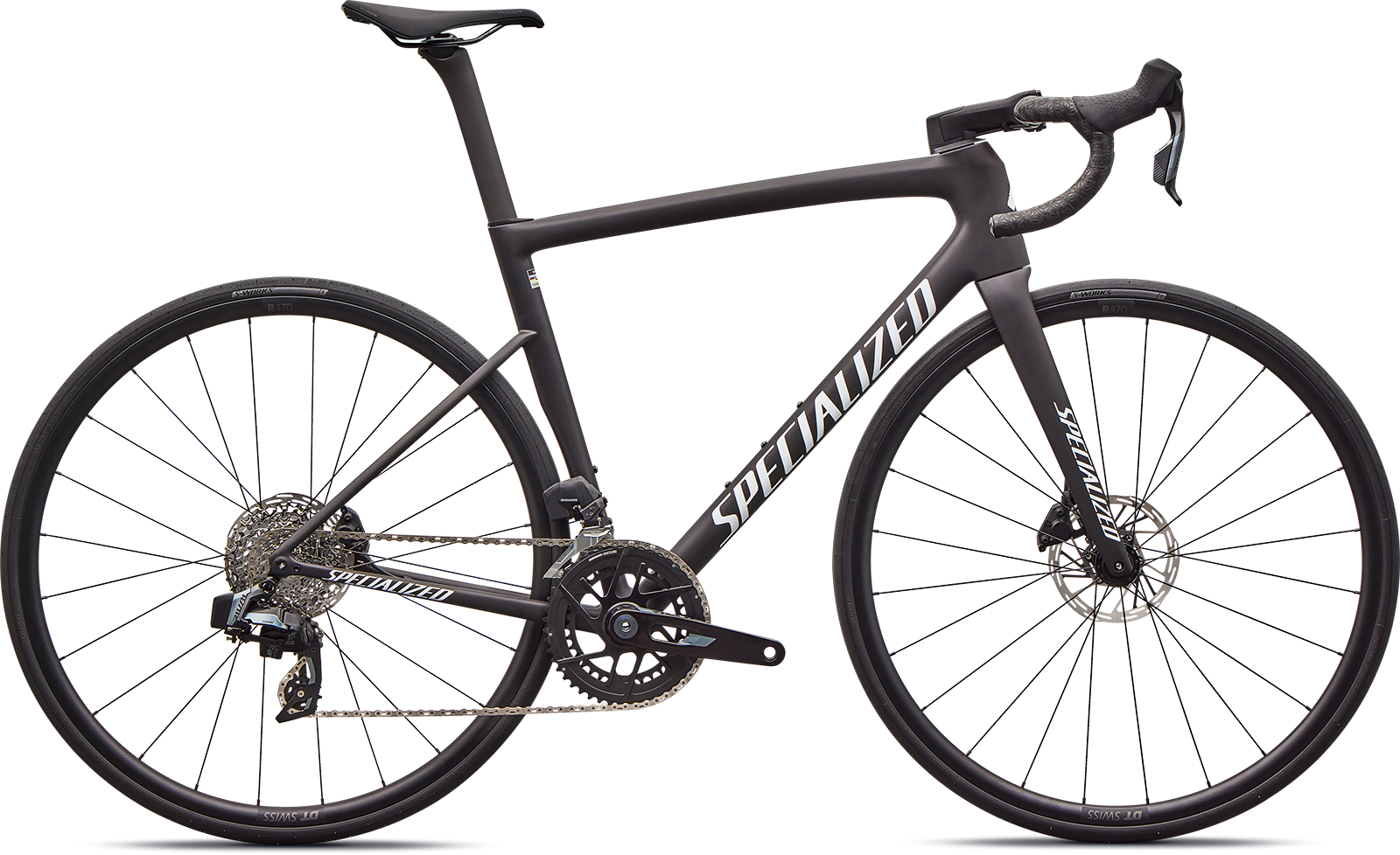 Specialized Tarmac SL8 Comp – SRAM Rival AXS 2026 – Satin Carbon / White
