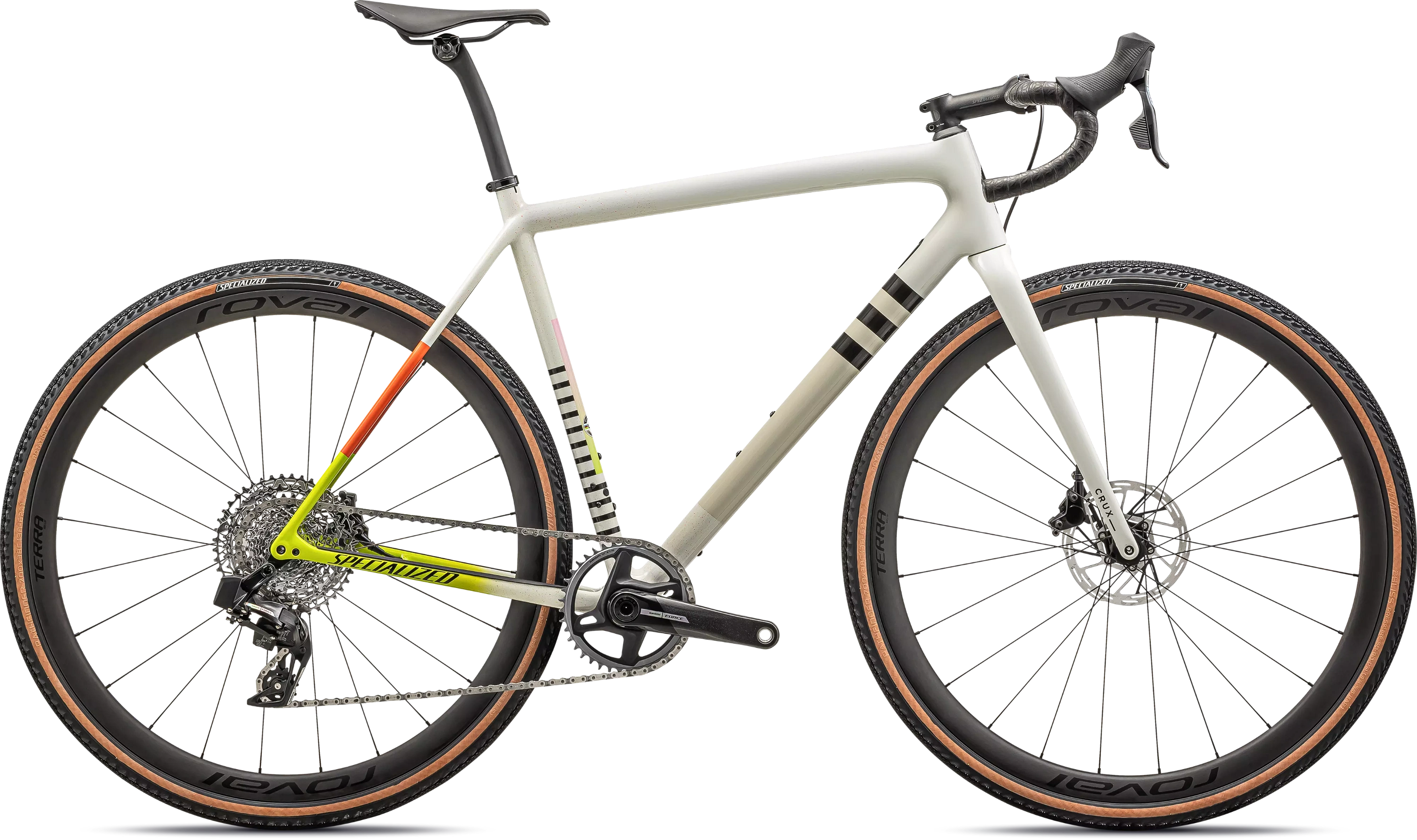 Cykler - Racercykler - Specialized Crux Pro 2024 - Hvid/Brun