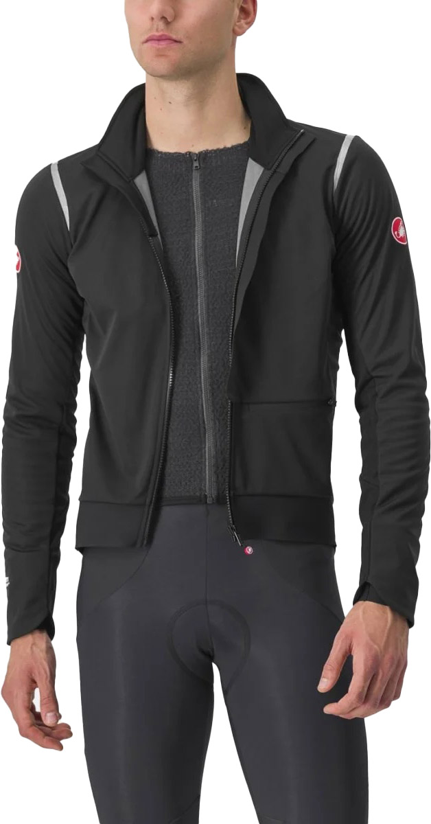 Beklædning - Cykeljakker - Castelli ALPHA DOPPIO ROS JACKET Vinterjakke - Sort