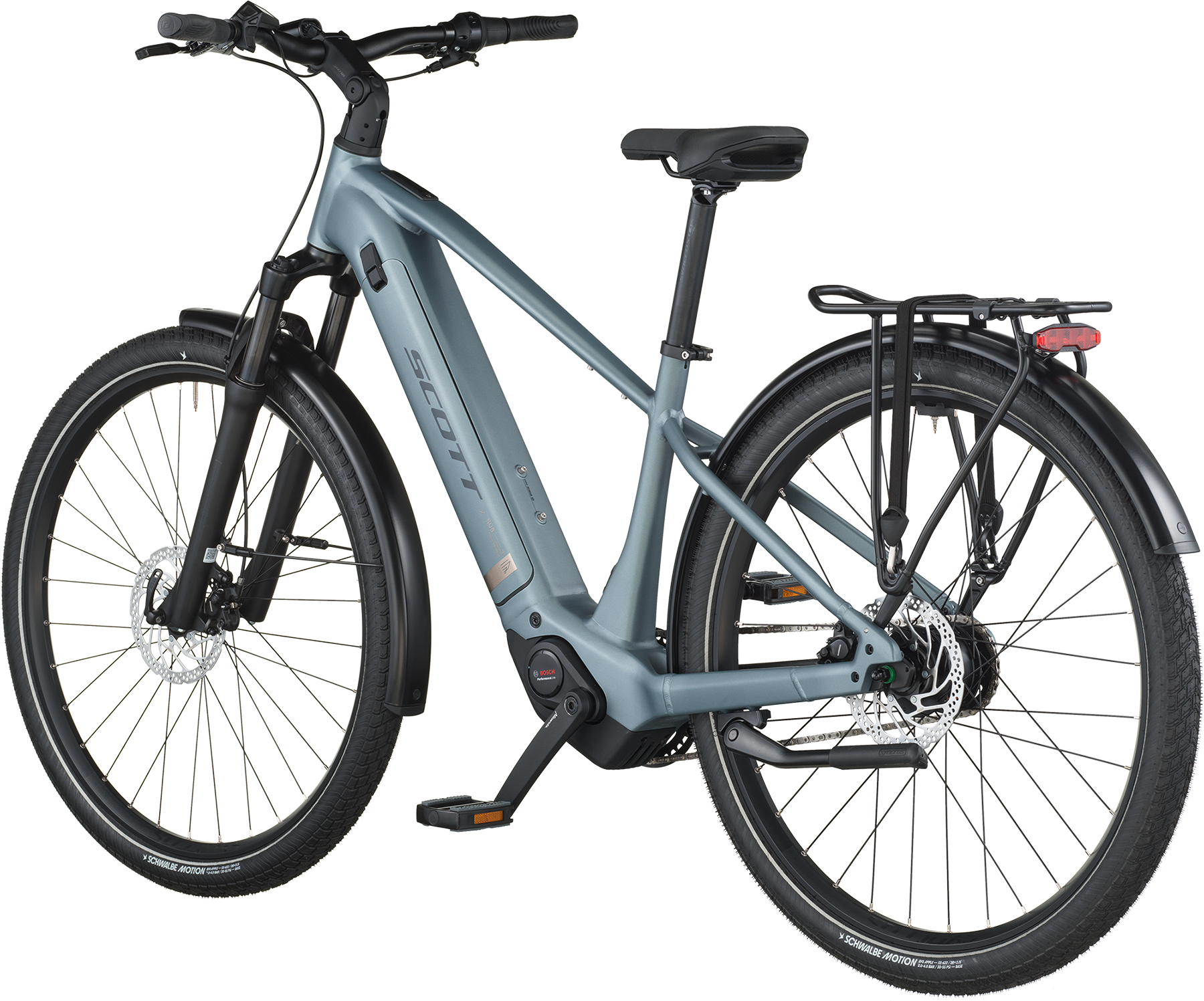 Cykler - Elcykler - Scott Sub Tour eRIDE 40 2026 - Hematite Blue