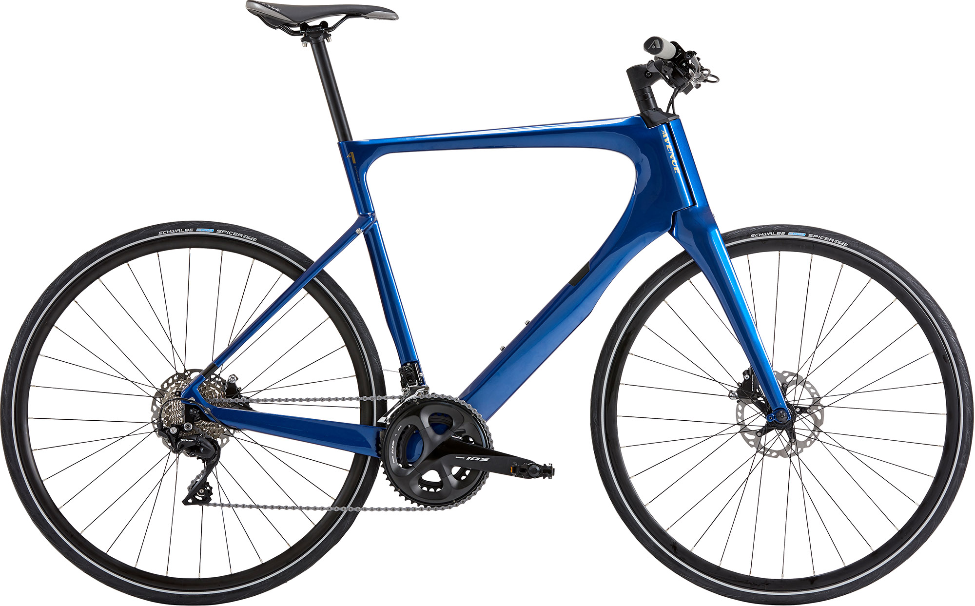 Cykler - Herrecykler - Avenue Empire Carbon Herre 105 2026 - Shiny Dark Blue