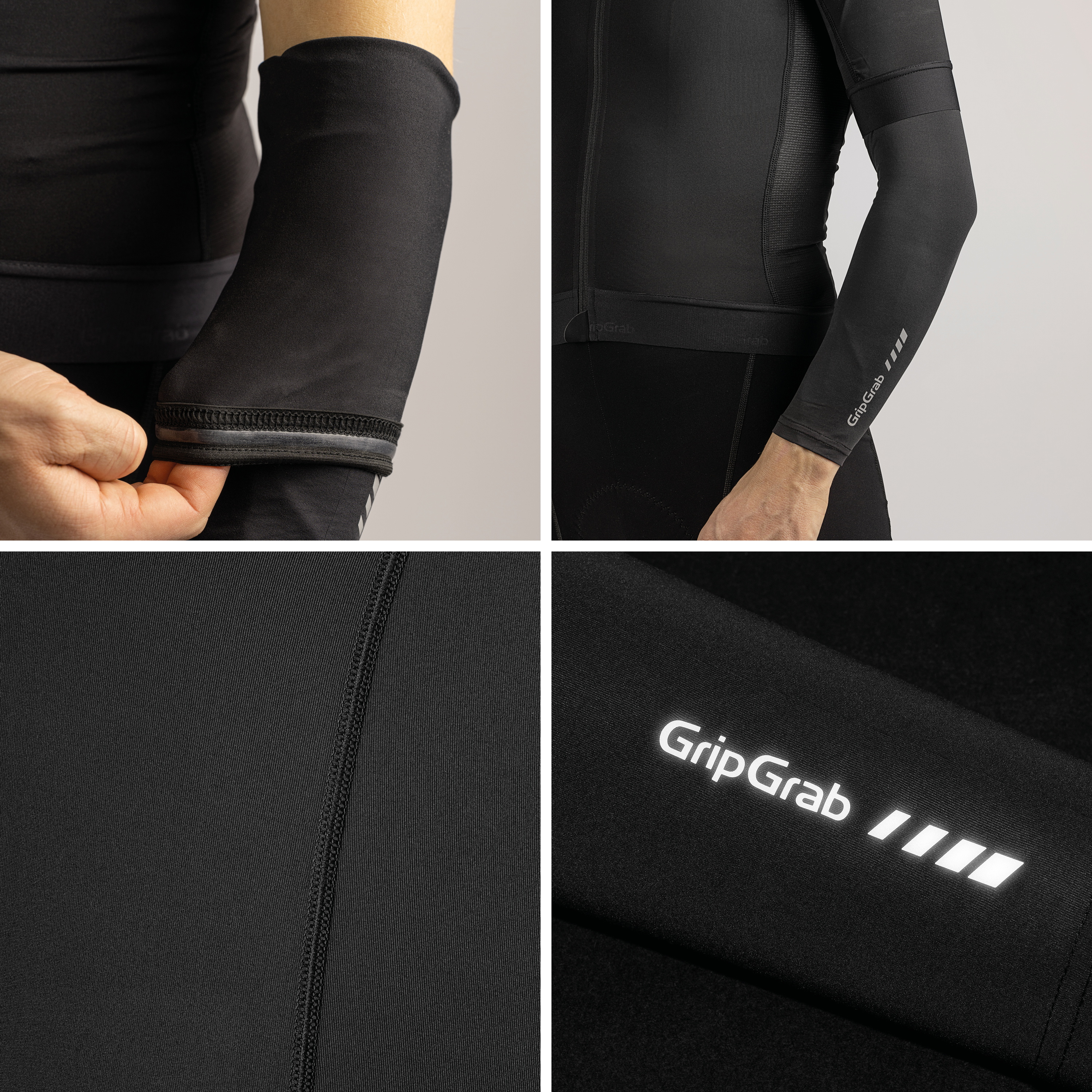 Beklædning - Løse ærmer / ben - GripGrab UPF 50+ UV Ærmer - Black