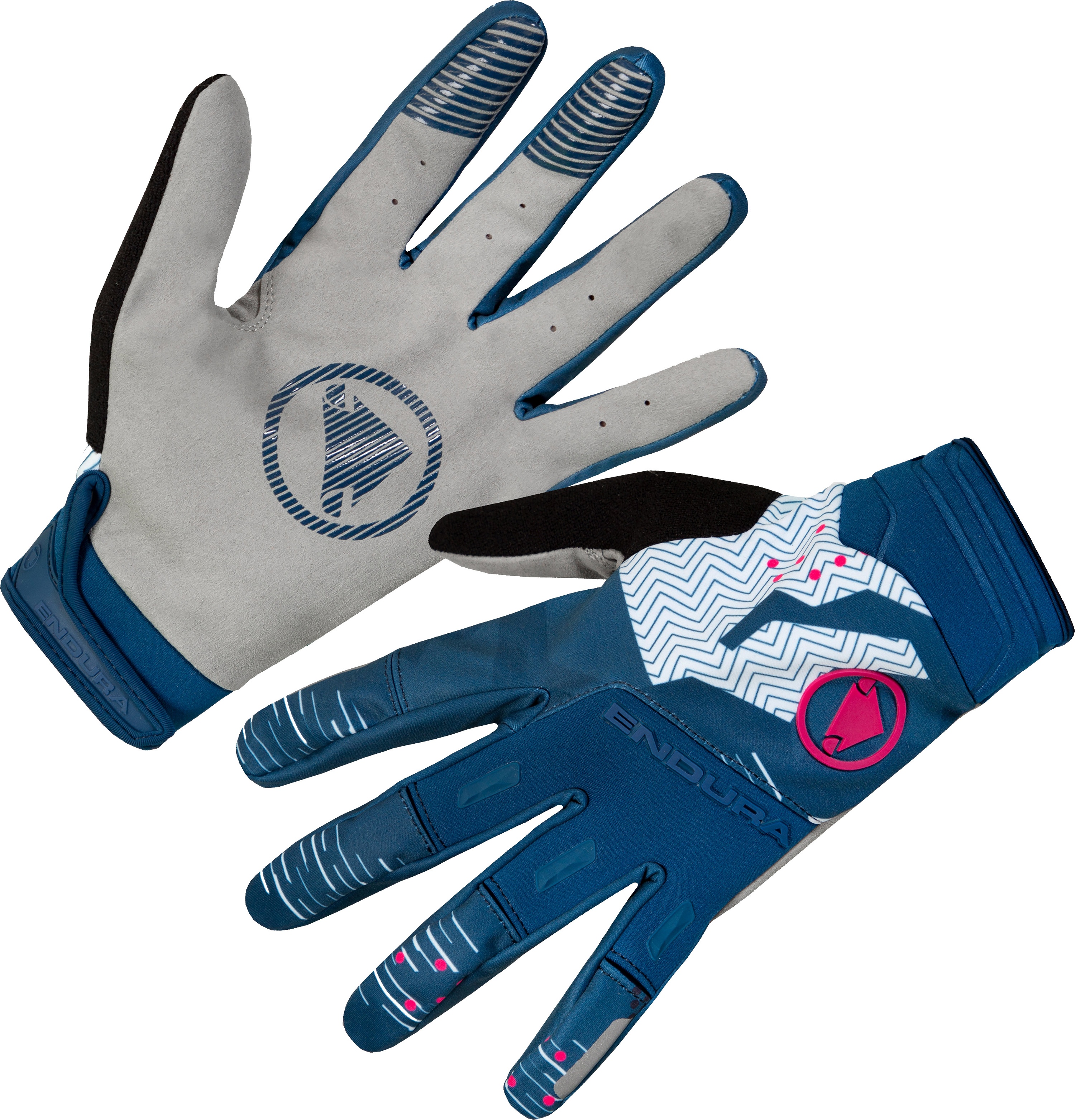  - Endura SingleTrack Windproof Glove - Blueberry