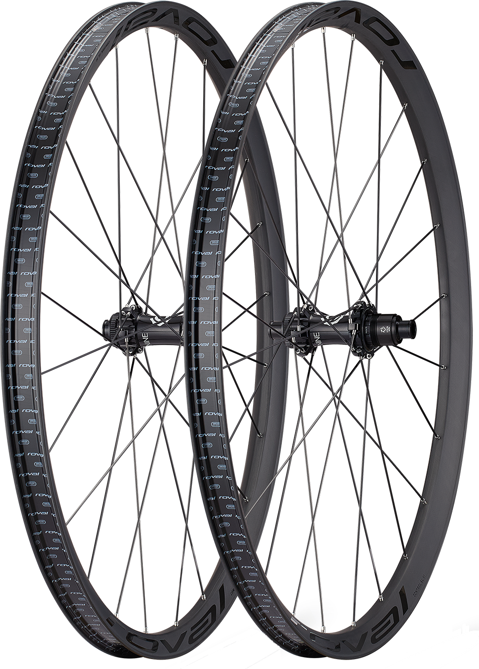 Reservedele - Hjulsæt - Roval Control SL VI Solix 29 Rear 24H - Satin Carbon/Gloss Black