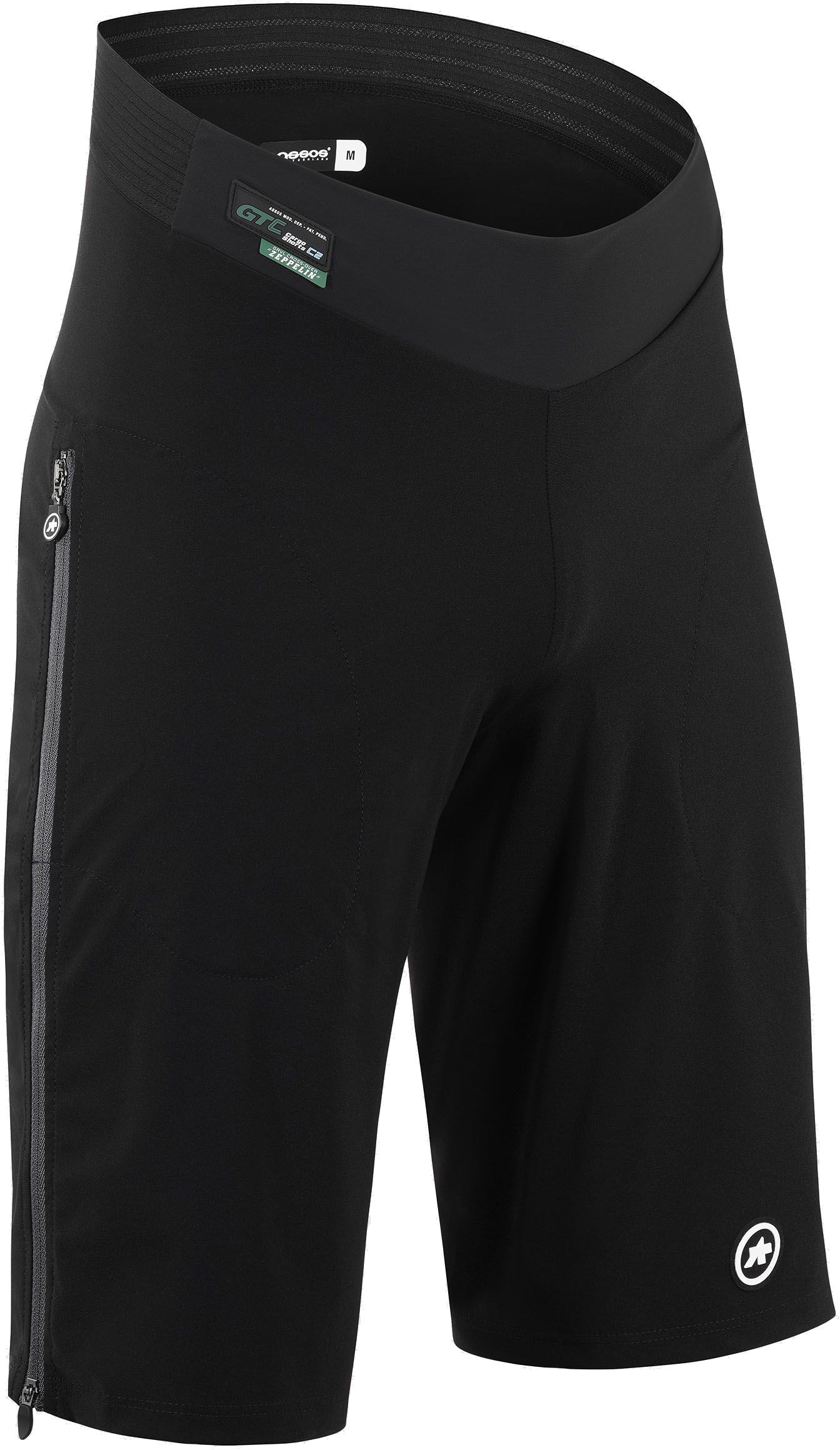 Beklædning - Cykelbukser - Assos MILLE GTC ZEPPELIN Gravel Cargo Shorts C2 - Sort