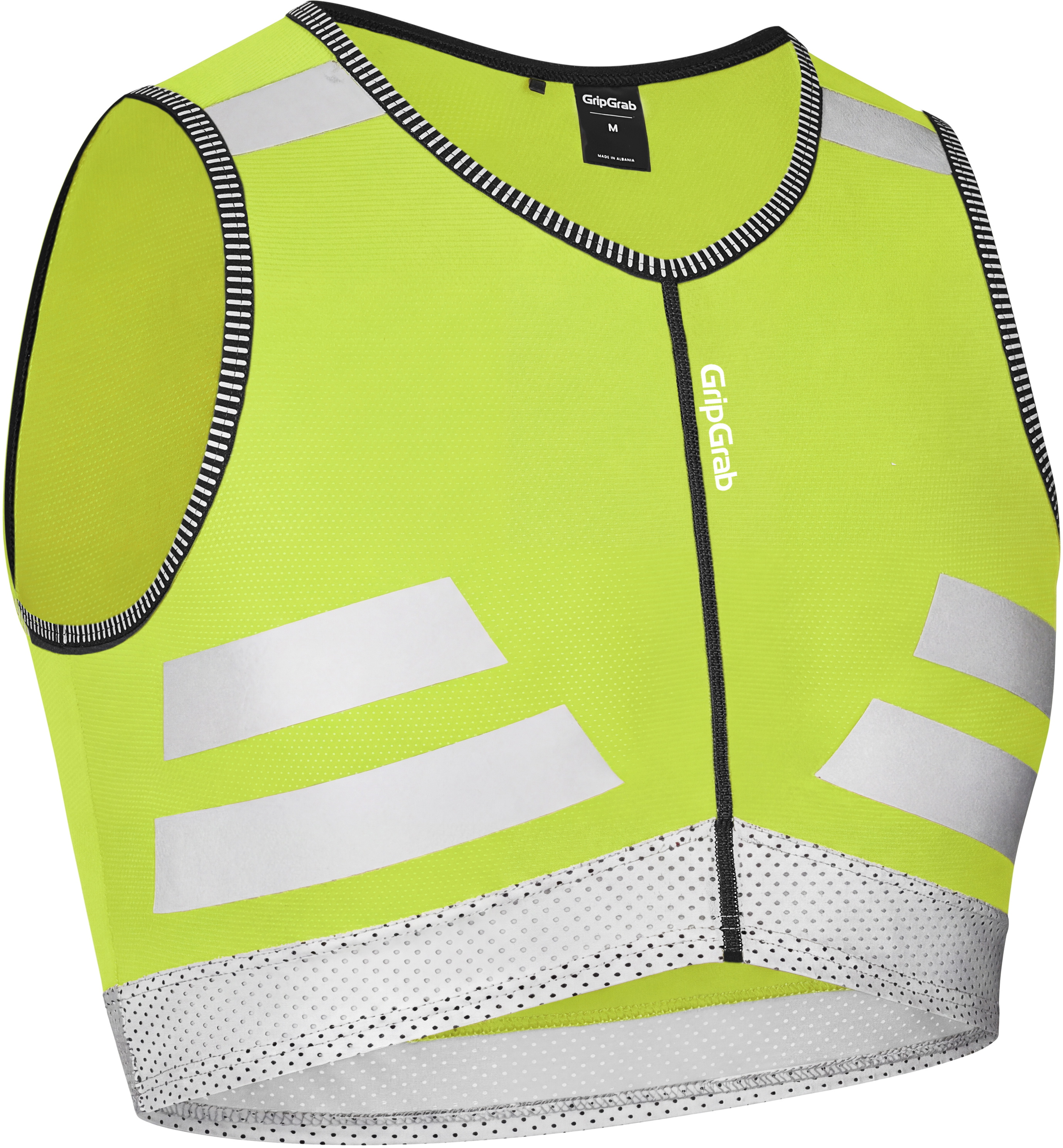 GripGrab PACR synlighedsvest - Yellow Hi-Vis