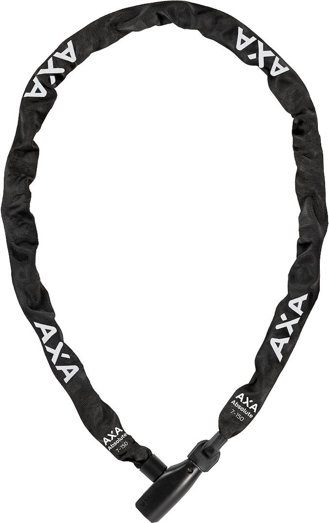 AXA Absolute 7-150 Kædelås 150cm - Sort