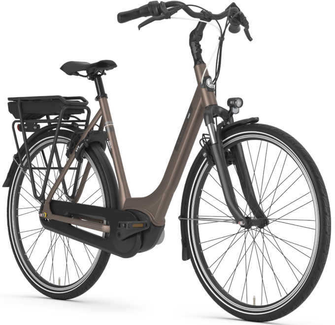 Cykler - Elcykler - Gazelle Paris C7 HMB Dame 7g 2023 - brun