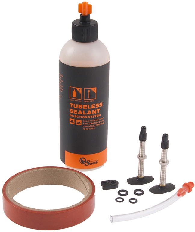 Reservedele - Tubeless - Orange Seal Tubeless kit - 24mm Rim tape and sealant