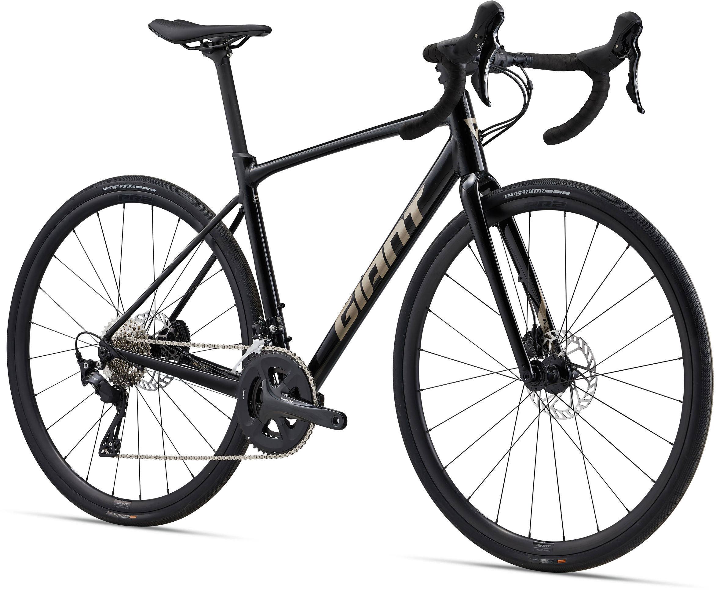 Cykler - Racercykler - Giant Contend AR 1 2025 - Sort