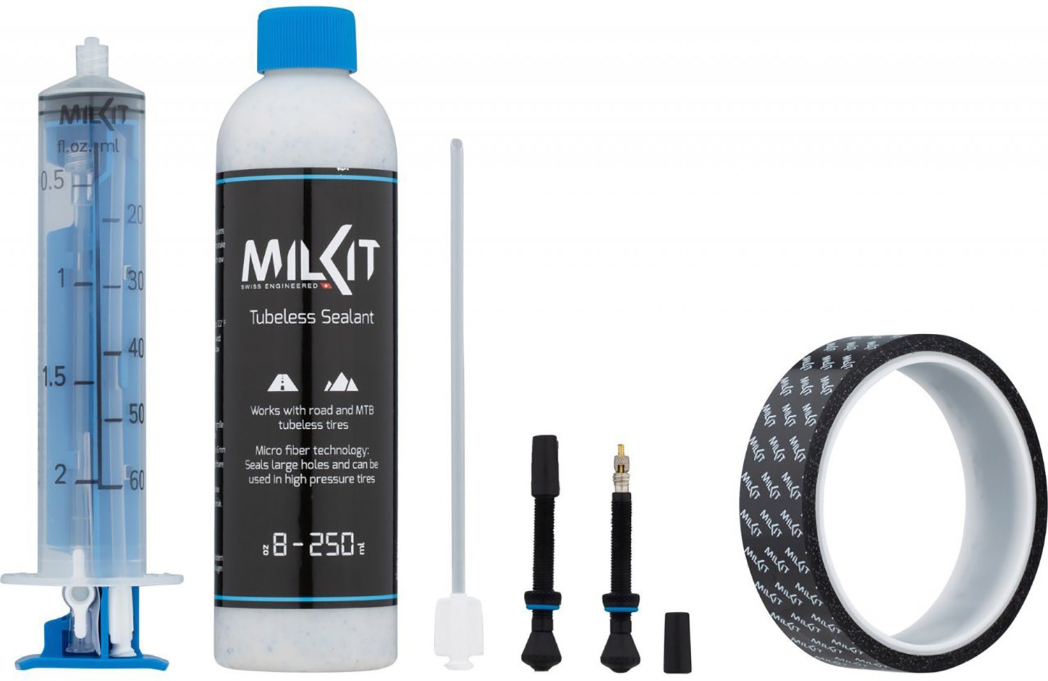 Reservedele - Tubeless - MilkIt Tubeless Conversion Kit 45 mm / 35 mm