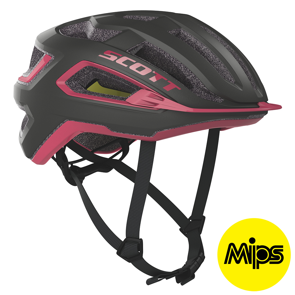 Beklædning - Cykelhjelme - Scott ARX Plus (MIPS) Hjelm '20 - Sort/pink