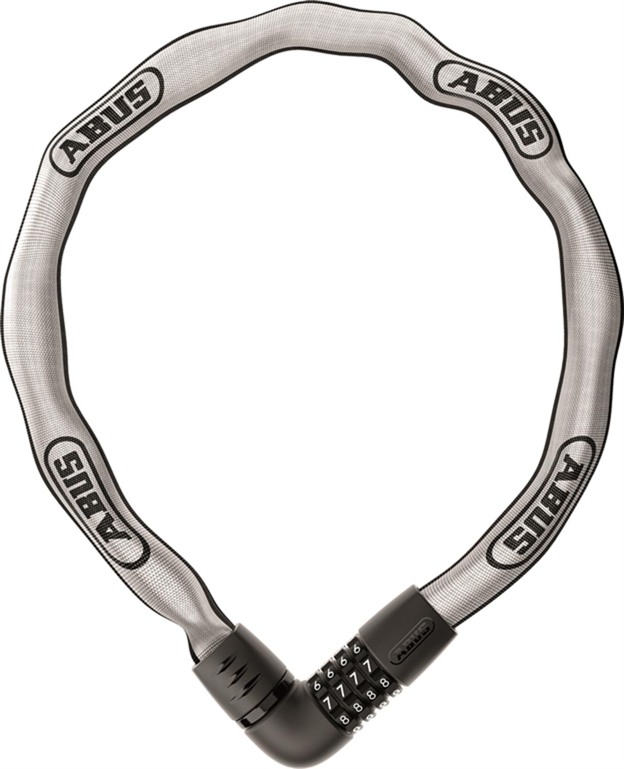 Abus Kædelås 6807C Tresor Combo - 110cm - Reflective