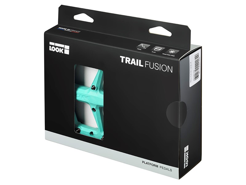Tilbehør - Pedaler & Klamper - LOOK Pedal Trail Fusion - Turkis