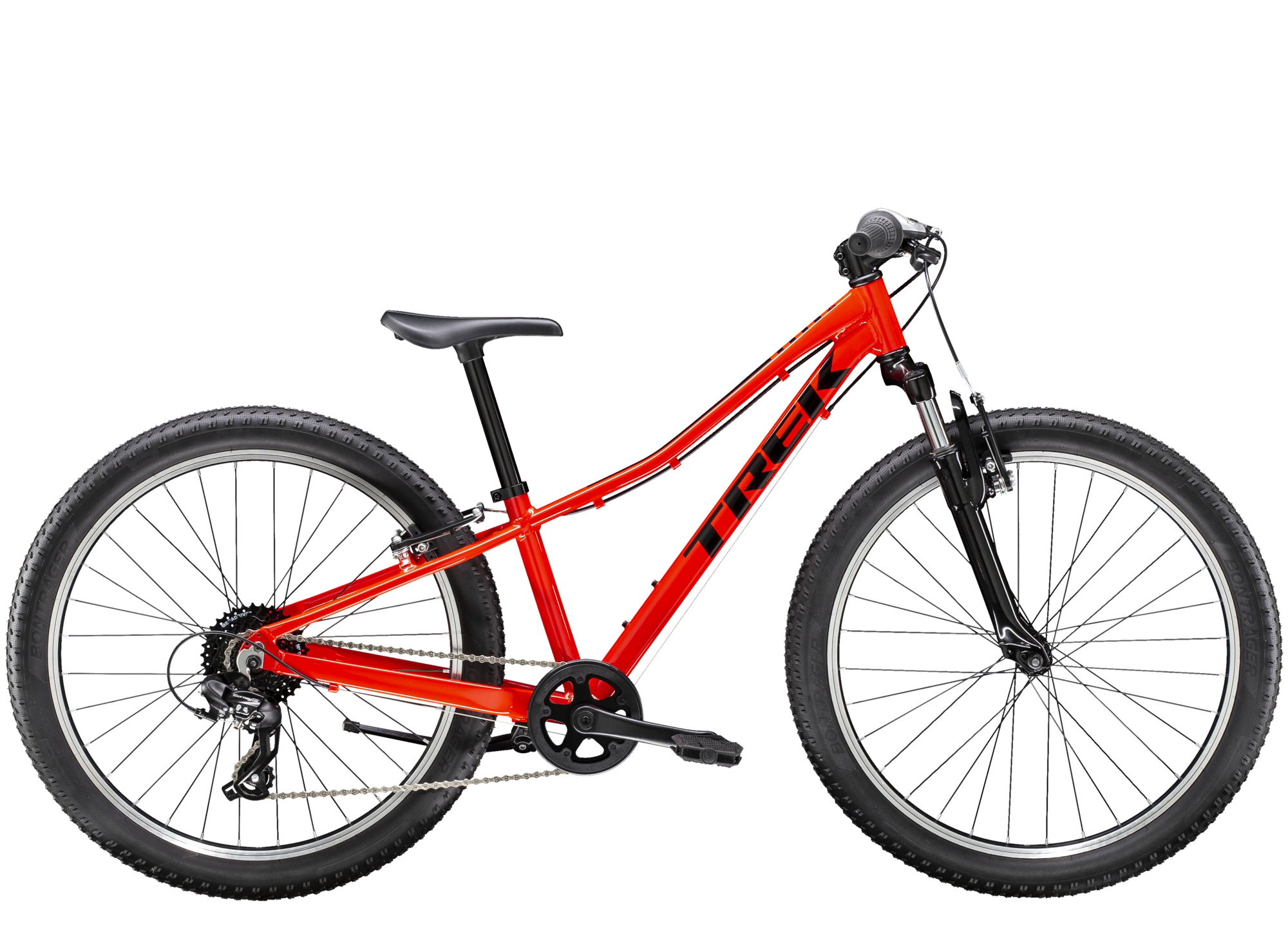Trek Precaliber 24" 8g 2021 - Rød Cykler > Børnecykler