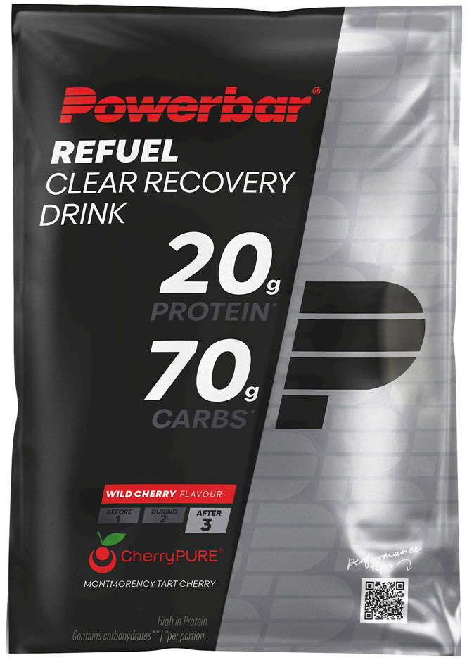 PowerBar Black Line Refuel Clear Recovery Drink Wild - Cherry