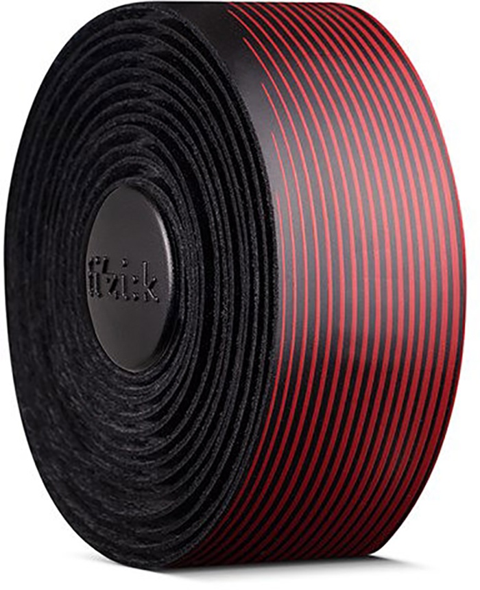 FIZIK Bar tape Vento Microtex Tacky Multi-Color, 2 mm - Sort/Rød