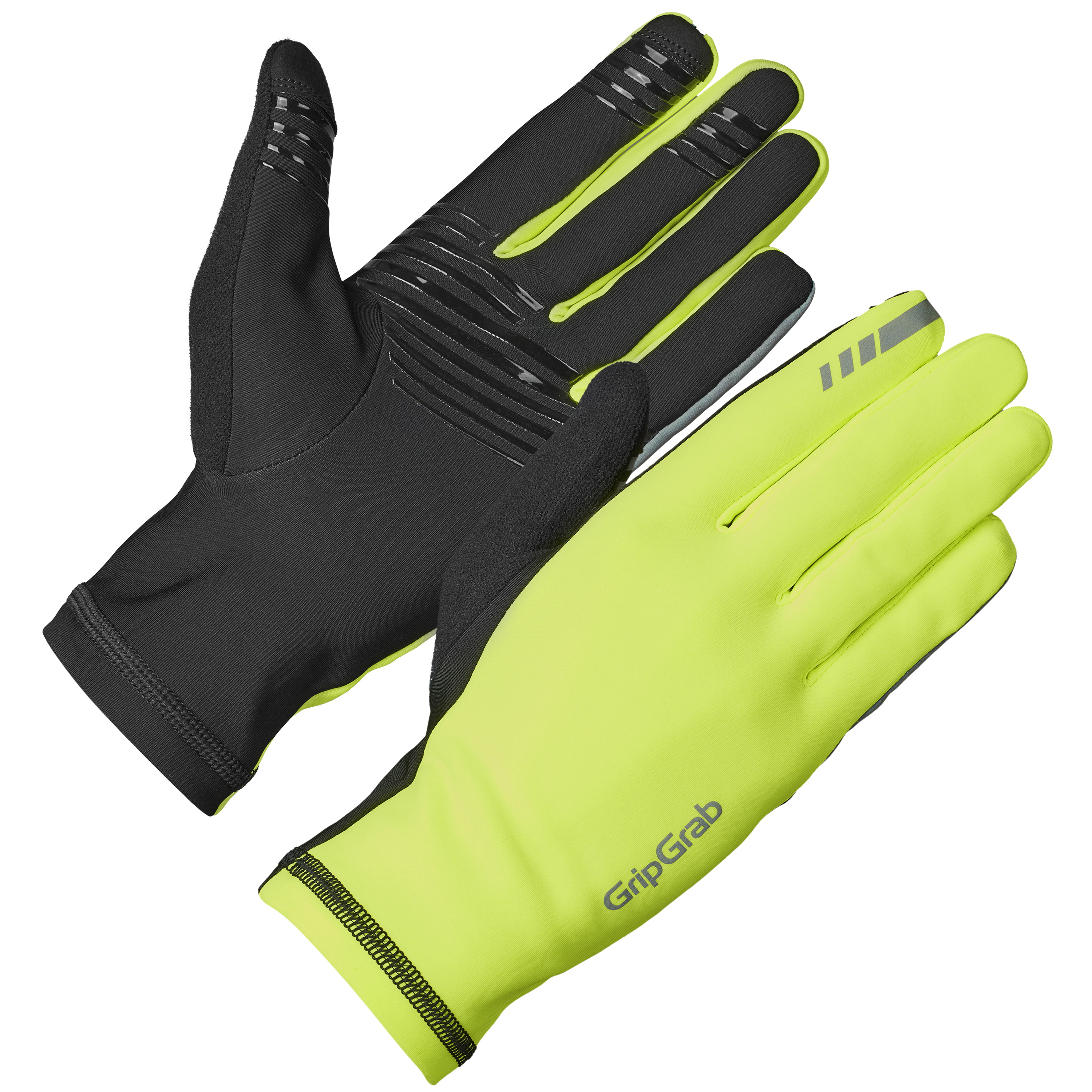 Gripgrab Insulater 2 - Midseason cykelhandsker - Hi-vis - Str. XL