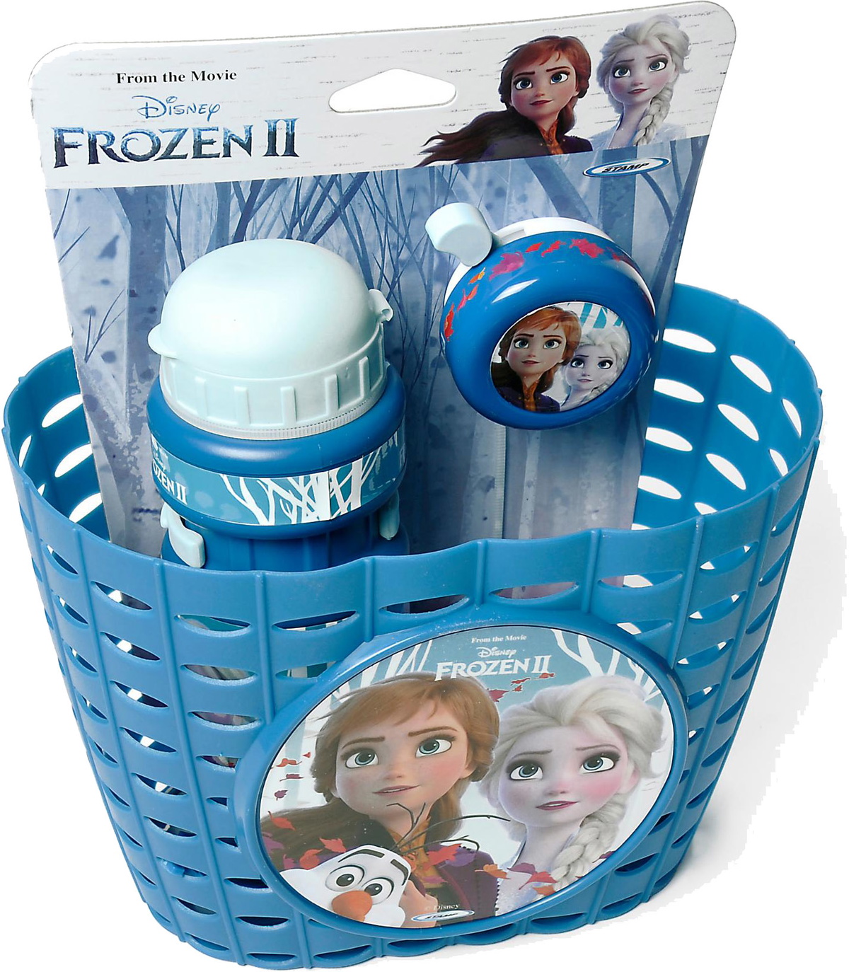 Disney Frost 2 Kombipakke Kurv, Flaske og Klokke - Blå