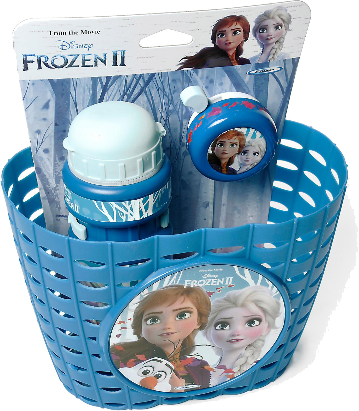 Disney Frost 2 Kombipakke Kurv, Flaske og Klokke - Blå