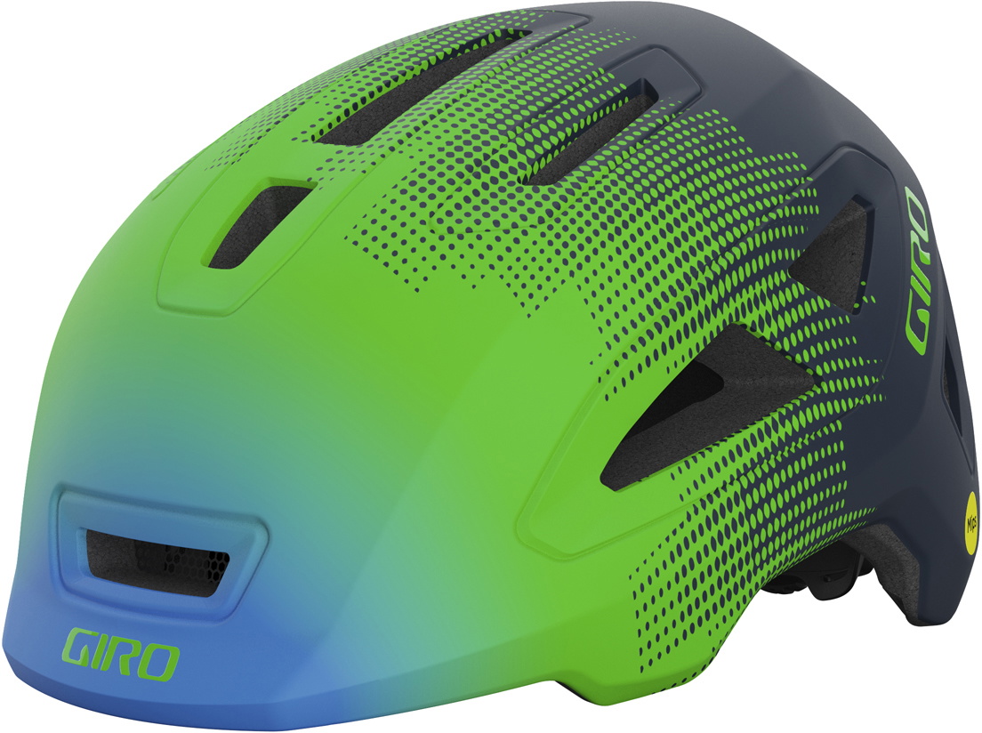 Beklædning - Cykelhjelme - Giro SCAMP MIPS II - TODDLER - Matte Blue / Green Towers